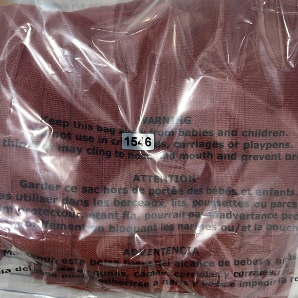 Lafayette 148 New York Sheer Stripe Silk-Blend Sweater Rust Burnt Orange Small - Picture 9 of 9